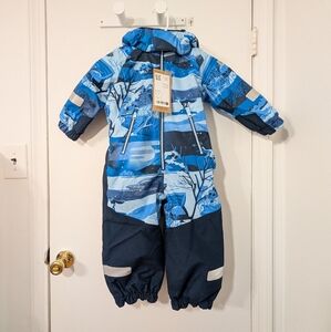 Reima Kurikka Kids Waterproof Snowsuit Navy 2T